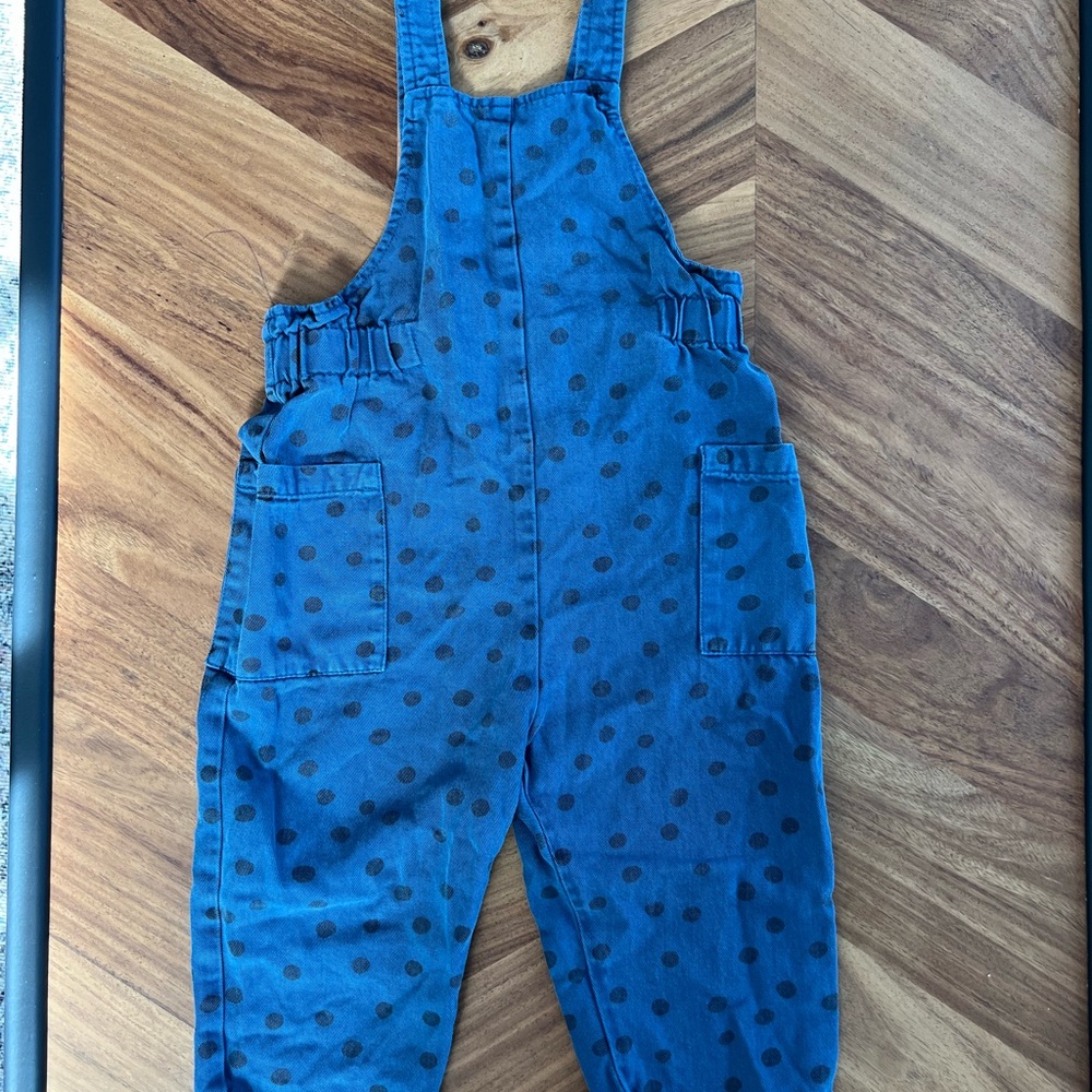 Zara Kids Polka Dot Overalls